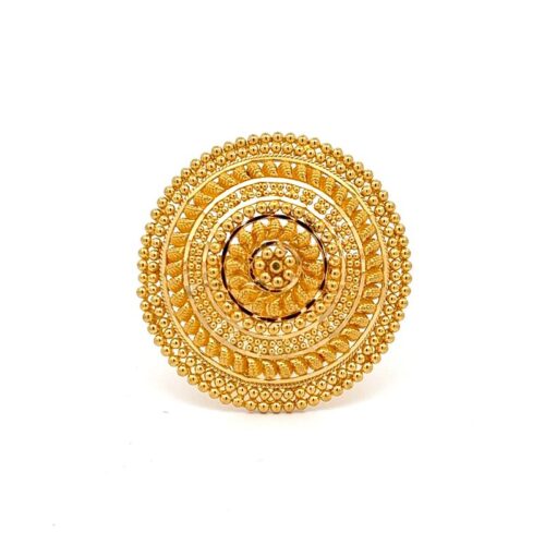 Vintage Success Gold Ring | Mustafa Jewellery