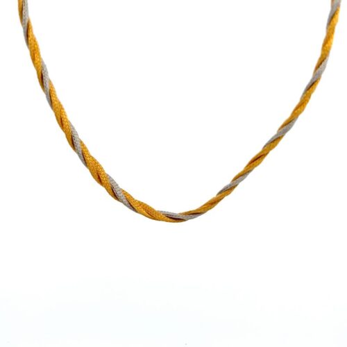 Gorgeously Twisted Gold Chain | Mustafa Jewellery Singapore