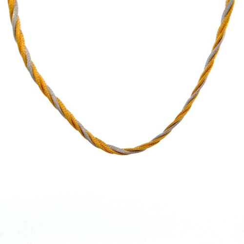 Gorgeously Twisted Gold Chain - Front