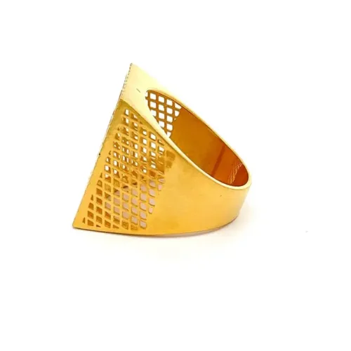 Lucky Spirit Gold Ring For Men - Left