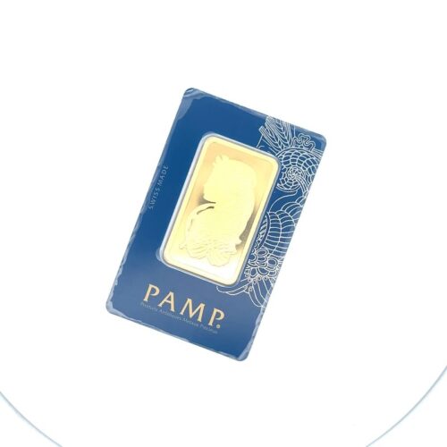 50G Fine Gold Bar - 24K PAMP Suisse | Mustafa Jewellery