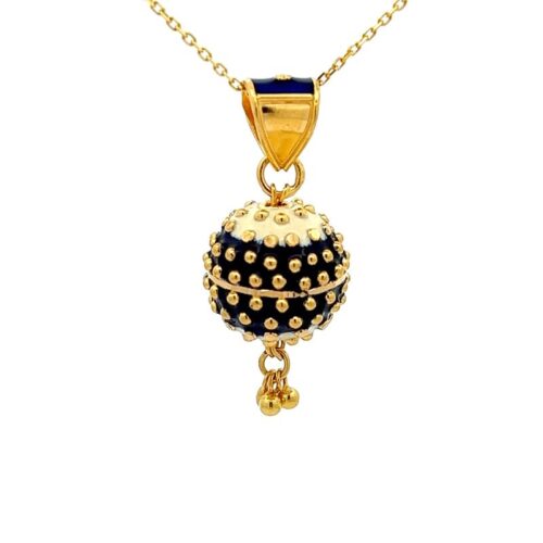 Enchanted Mystique Gold Locket | Mustafa Jewellery