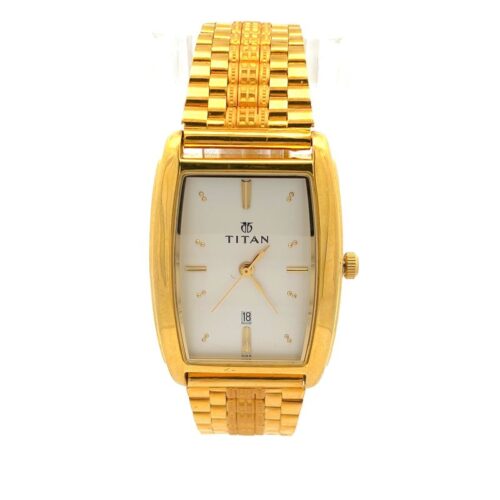 The Gold Standard Titan Men's Watch | Mustafa Jewellery