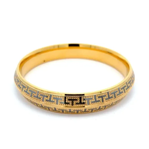 Sahibzada Gold Kada Bangles - Left