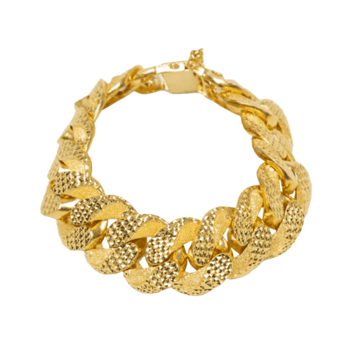 Cowboy Gold Chain Bracelet - Left