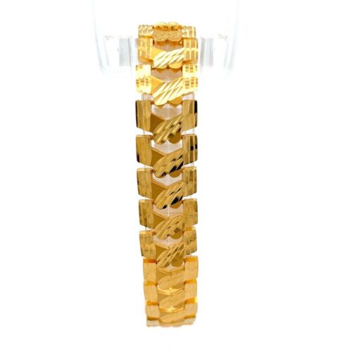 Tuscan Treasures Gold Link Bracelet | Mustafa Jewellery Singapore