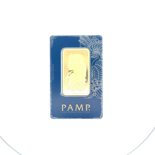 24K PAMP Suisse 50G Fine Gold Bar | Mustafa Jewellery Singapore