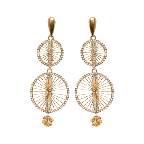 Enchanting Serenade Dangle Earrings | Mustafa Jewellery