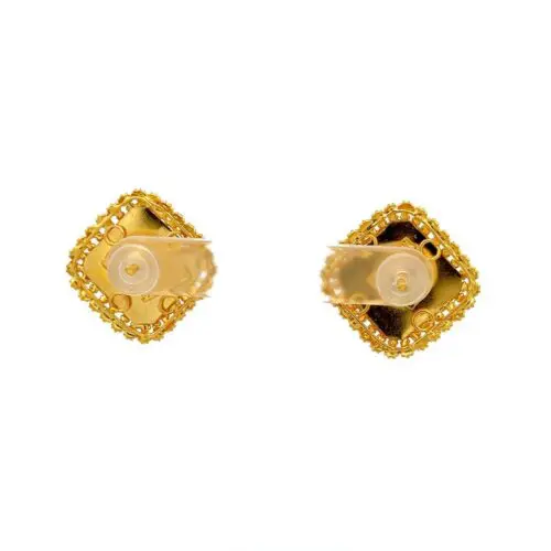 Silken Web Ear Studs - Back