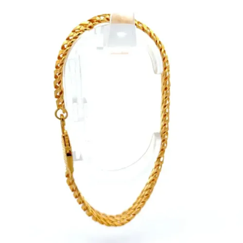 Florentine Finesse Gold Chain Bracelet - Right