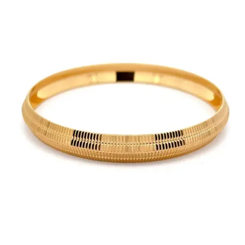 Khalsa Courage Gold Kada For Men - Left