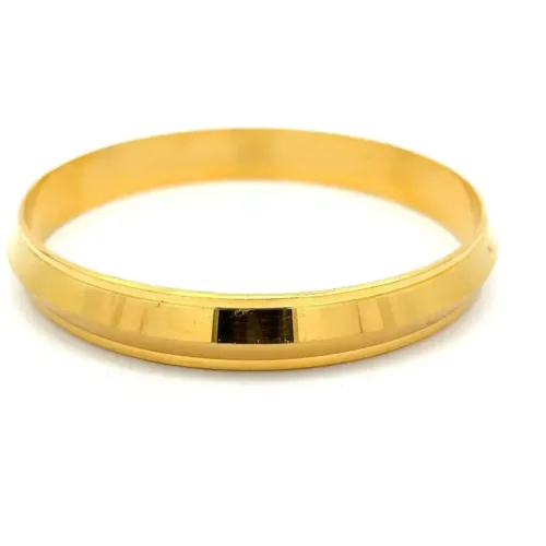 Pure Majesty Gold Kada For Men - Left