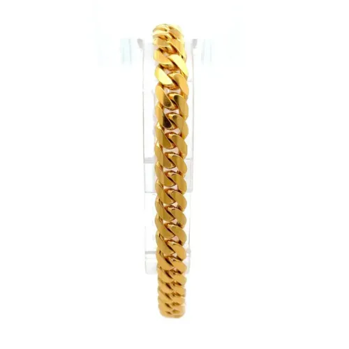 Venetian Elegance Gold Chain Bracelet | Mustafa Jewellery Singapore