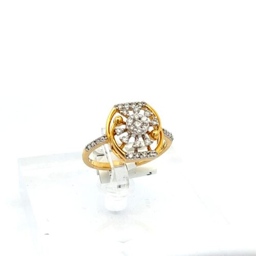 Graceful Diamond Ring | Mustafa Jewellery