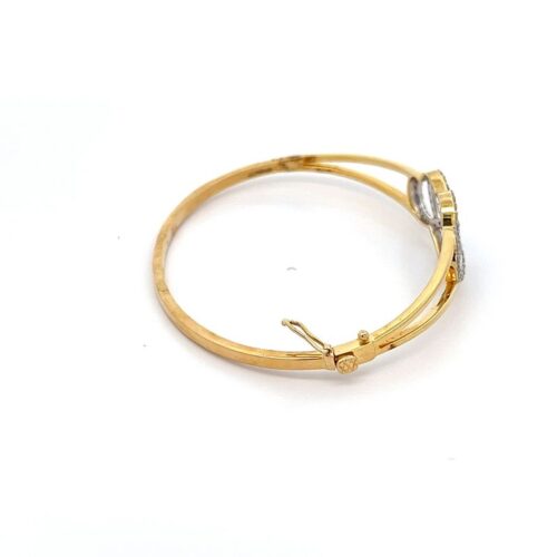 Luminous Lacelet Diamond Bangle- Right