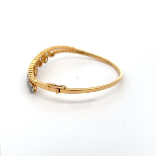 Diamond Cascade Bangle - Left