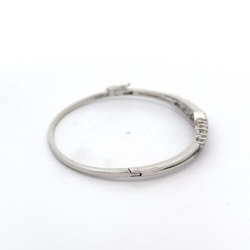 Radiant Wrist Diamond Bangle - Right