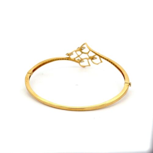 Diamond Cascade Bangle - Back