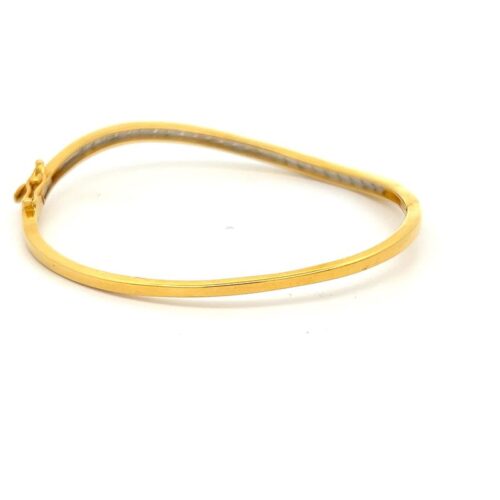 Opulent Diamond Bangle - Back