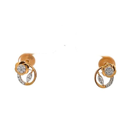 Dreamy Diamond Ear Studs | Mustafa Jewellery Singapore