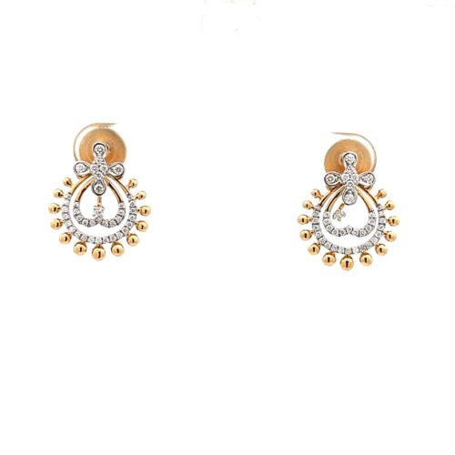 Heavenly Diamond Ear Studs | Mustafa Jewellery Singapore