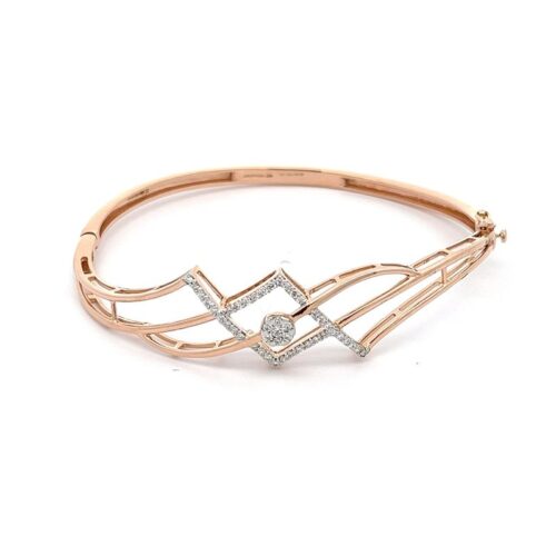 Royal Radiance Diamond Bangle - Front