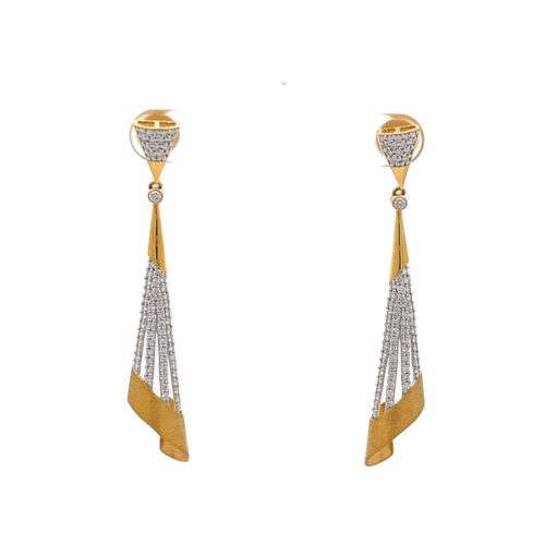 Radiance Diamond Earrings | Mustafa Jewellery Singapore