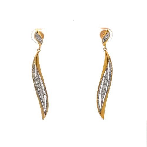 Whimsical Diamond Earrings | Mustafa Jewellery Singapore