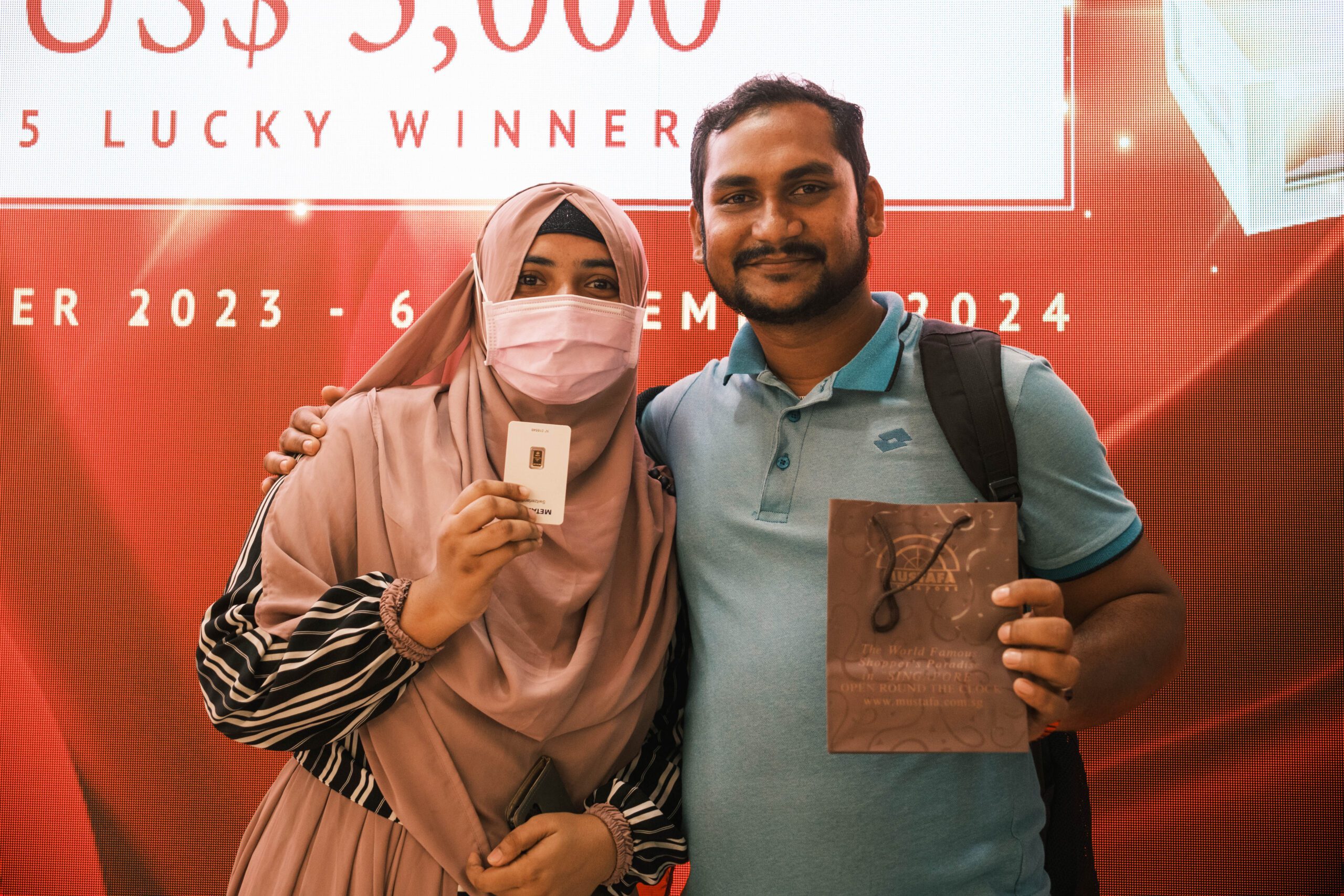 Mustafa Jewellery Lucky Draw - 20th Febuary