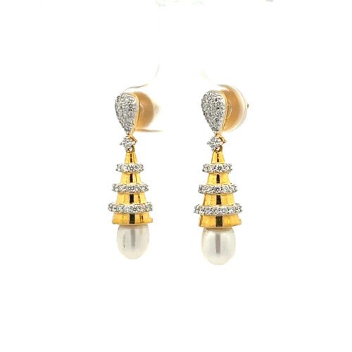 Anting-Anting Berlian Dazzling - Side View