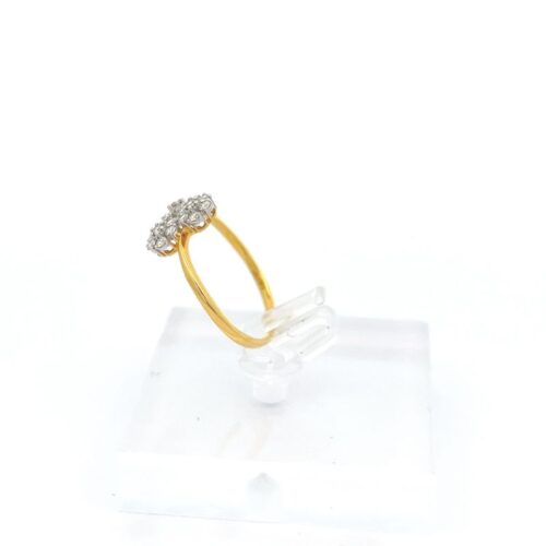 Enchantress Diamond Ring - Left side view