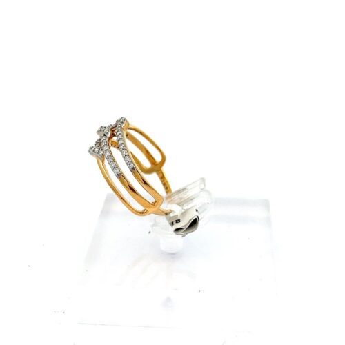 Graceful Glamour Diamond Ring - Left side view