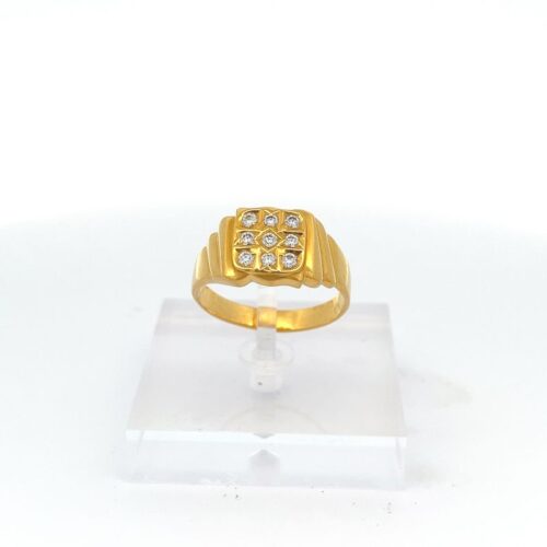 Ethereal Whisper Diamond Ring - Front View